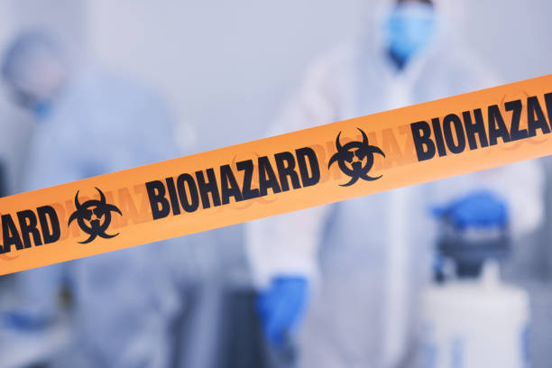 Professional Drug Lab Cleanup technician working in Woodstock, OH